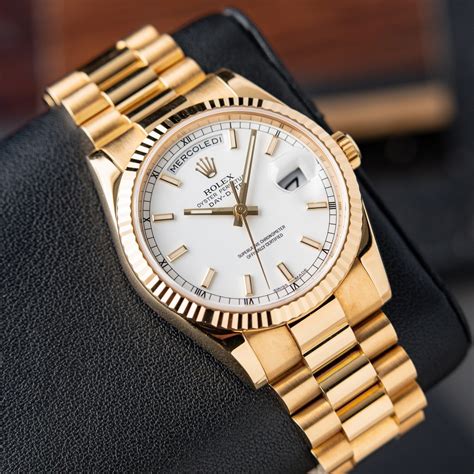 rolex gold and silver white face|real gold Rolex watch.